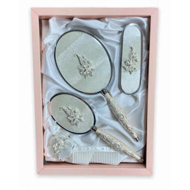 

Comb Mirror Set Flower Model