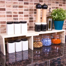 Adjustable Kitchen Storage Organize Shelf Space Saving Foldable Multi-function Countertop Accesories Cabinet Holders Rack Gift