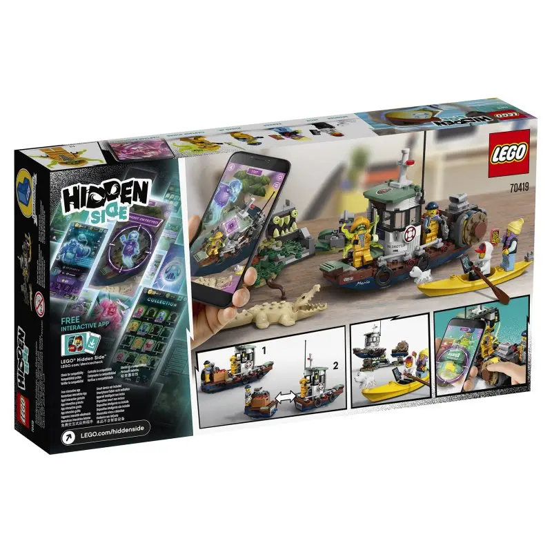 Конструктор LEGO Hidden Side 70419 Старый рыбацкий корабль|Блочные конструкторы| |