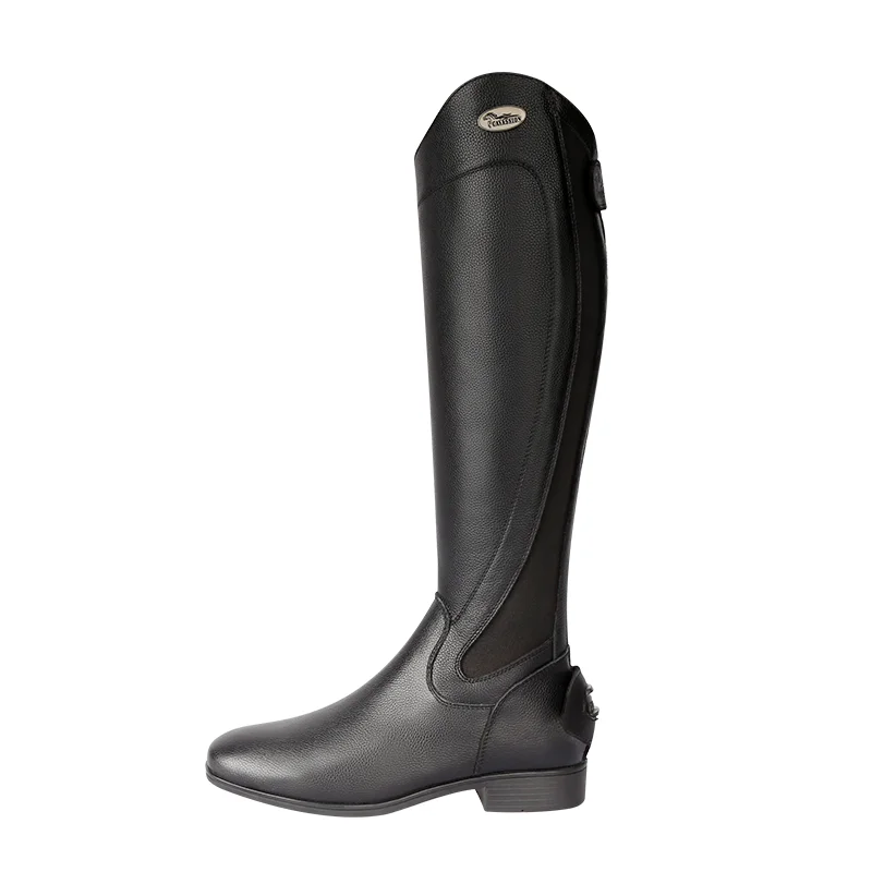 Cavassion New Design Equestrian Long Cowhide Leather Boots Riding Boots Horse Riding Equipments High Quality  Breathable