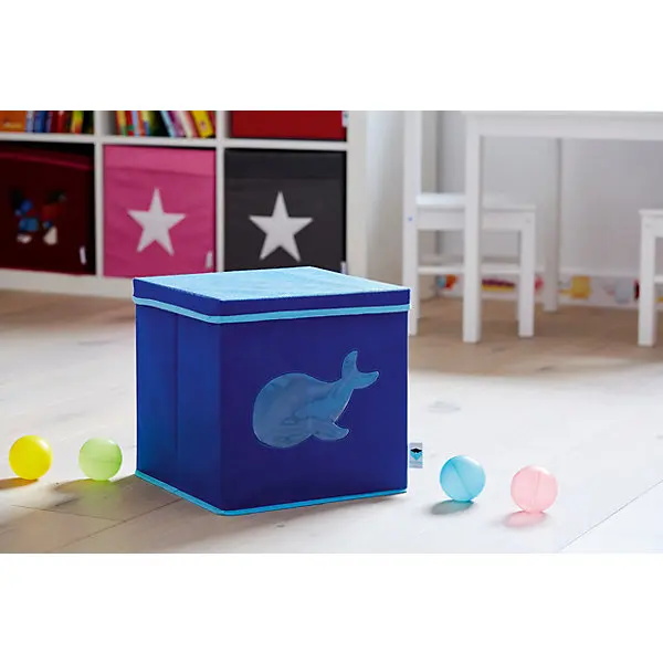 Box with lid for storage store it Whale | Мать и ребенок