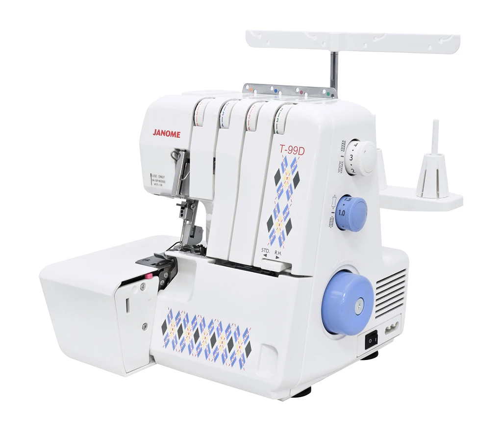4-x (3 2-x) - ниточный оверлок Janome T-99D | Дом и сад