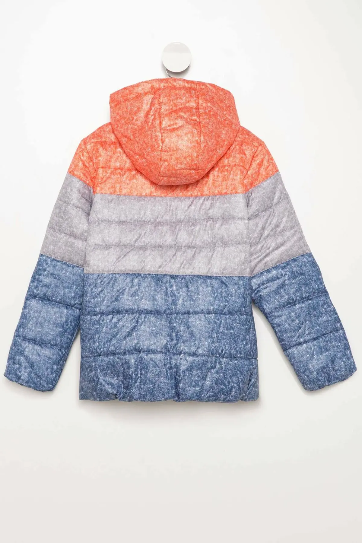 DeFacto/Модная разноцветная куртка в полоску для мальчиков зимние детские куртки