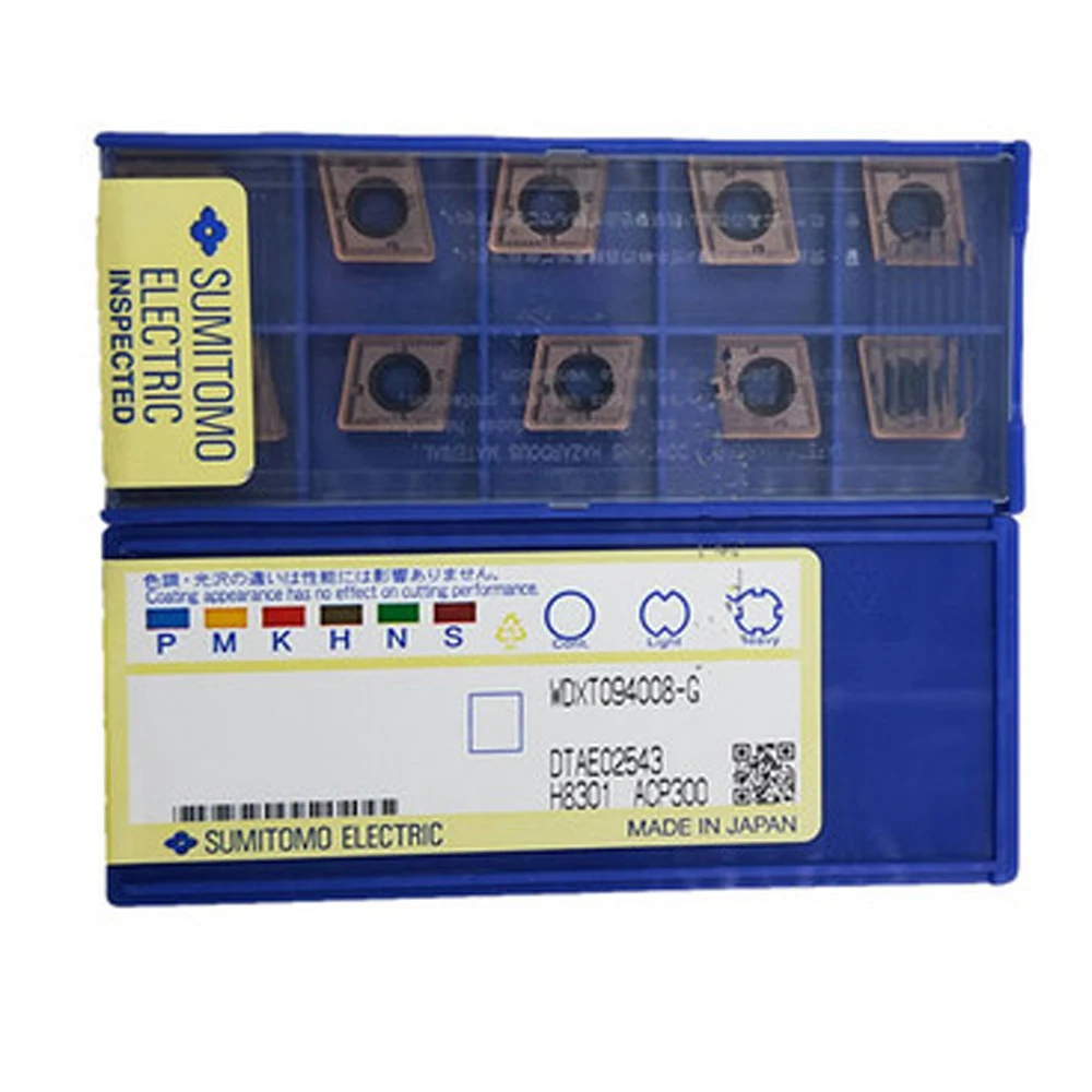 Оригинальные твердосплавные пластины WDXT094008-G ACP300/ACK300