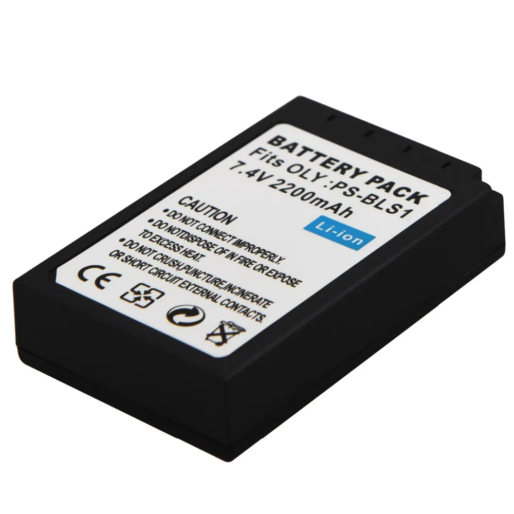 PS BLS1 Аккумулятор для цифровой камеры (2200 mAh 7 4 V литий ионный) совместим с камерой