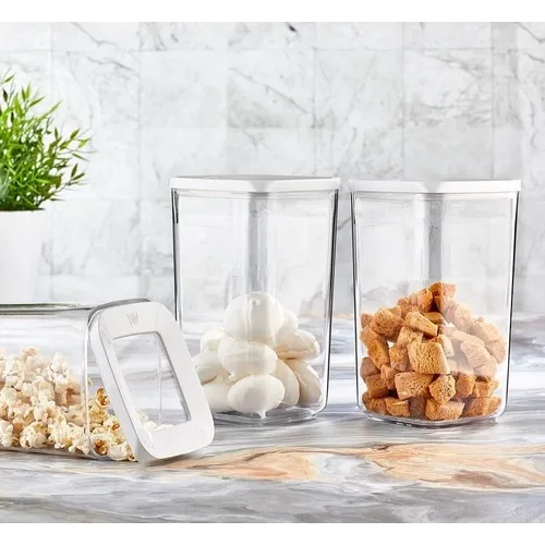 

5 Pcs High Quality Storage Transparent Box Food Set Organizer Kitchen & Pantry - 5 Different Sizes