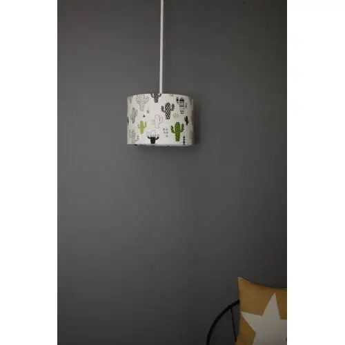 

cactus pattern children room baby room chandelier lamp