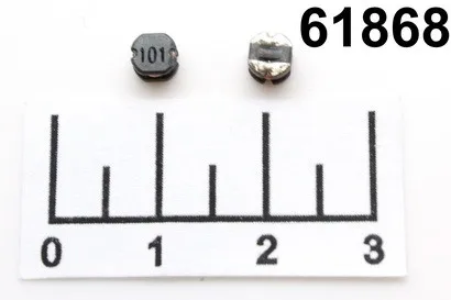 ИНДУКТИВНОСТЬ CD43-101K 100 мкГн/0.35A |