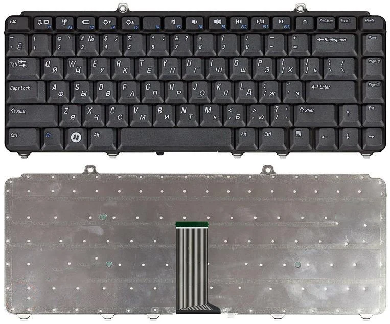 Клавиатура для ноутбука Dell Inspiron 1420 1520 1521 1525 1526 1540 Vostro 1400 1500 черная | Компьютеры и