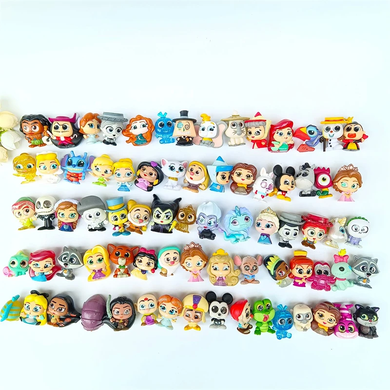 

10/15Pcs/Bag Multi-style Prince Princess Series Toys 3CM Cartoon Anime Figure Cute Dolls Collection Gifts For Children W85