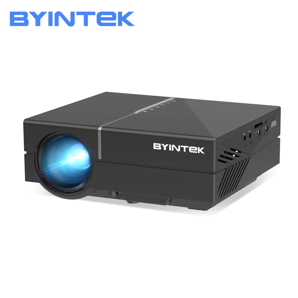 Мини светодиодный портативный проектор BYINTEK K8 720P 1080P 150 дюймов для домашнего