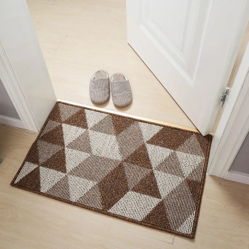 

Anti-slip Kitchen Floor Mat absorbent floor mat Lattice Rug Bath Doormat Living Room Household Carpet Home Decor 50*80CM