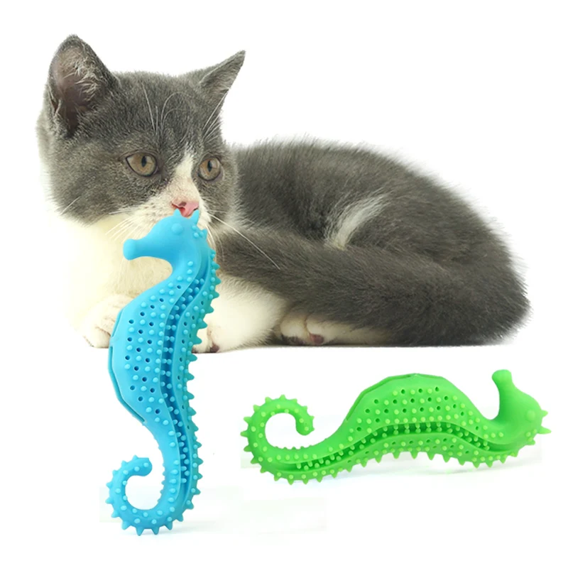 

Soft Silicone Mint Fish Cat Toy Catnip Pet Toy Clean Teeth Toothbrush Chew careing teeth Cats Toys Gatos Katten Speelgoed Fishes