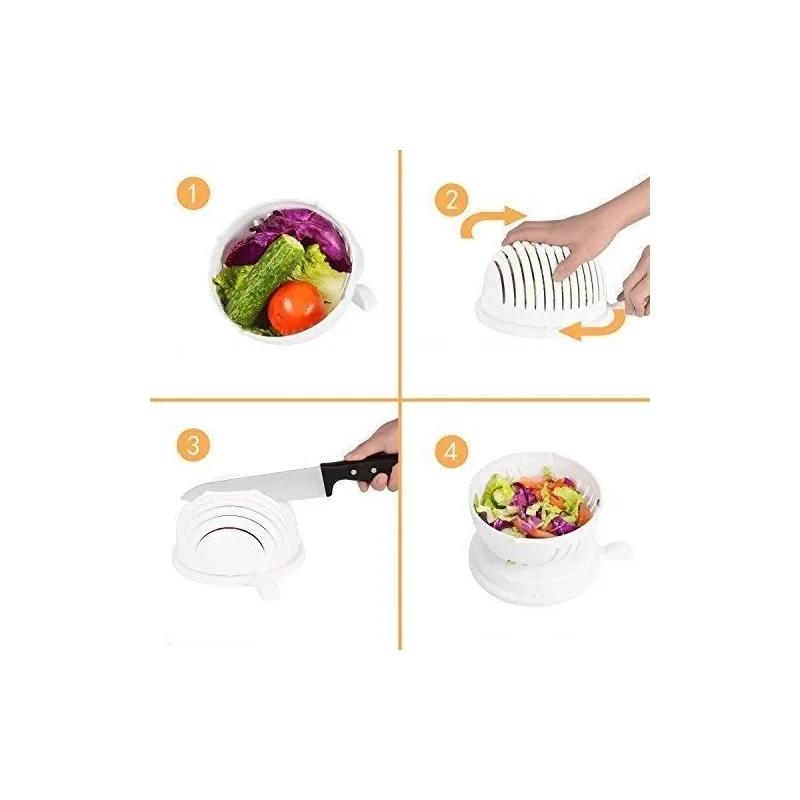 Размер чаши салат фруктовый овощной слайсер быстро Чистый Простой