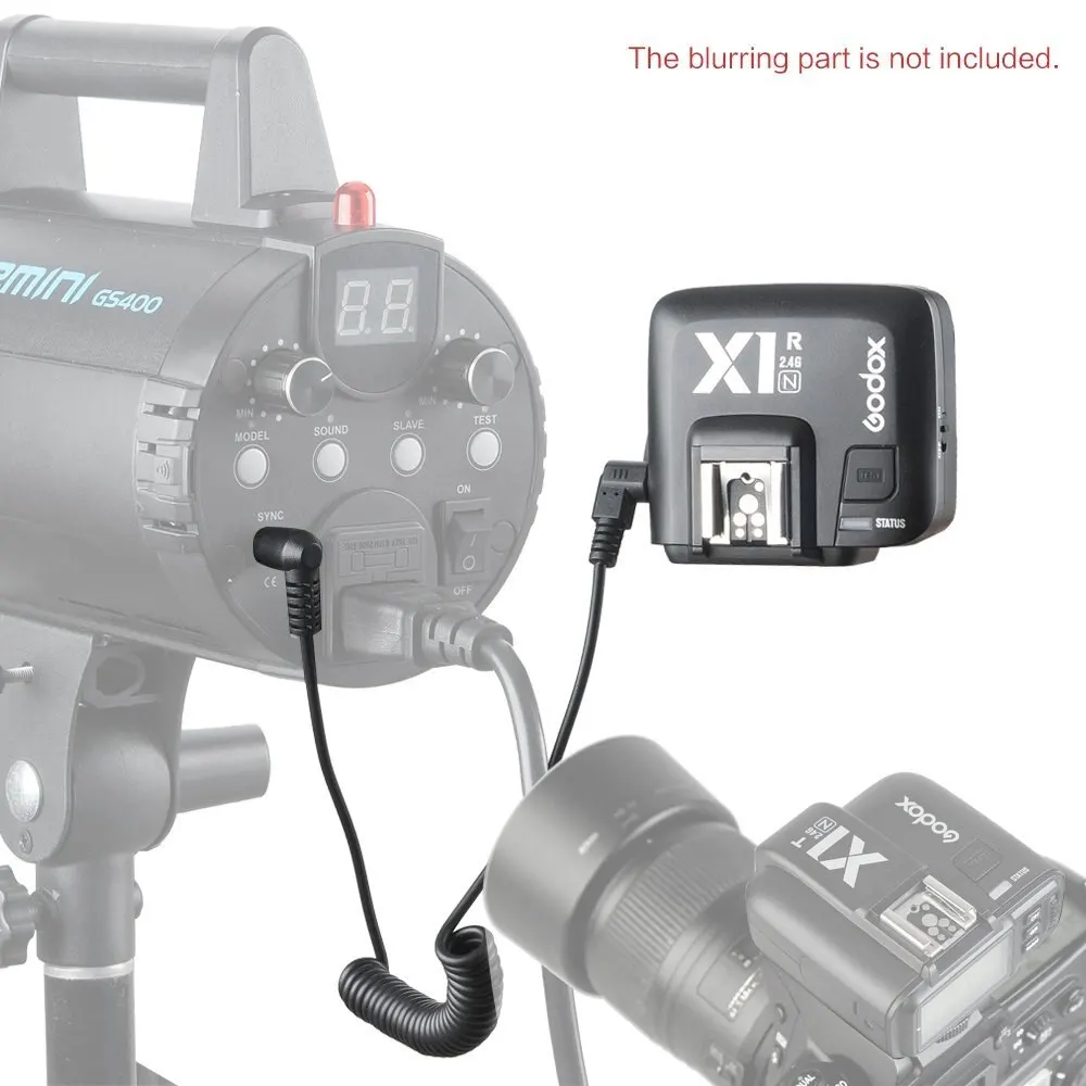 Godox X1R-N (только приемник) 2 4G TTL беспроводной дистанционный пульт вспышка триггера
