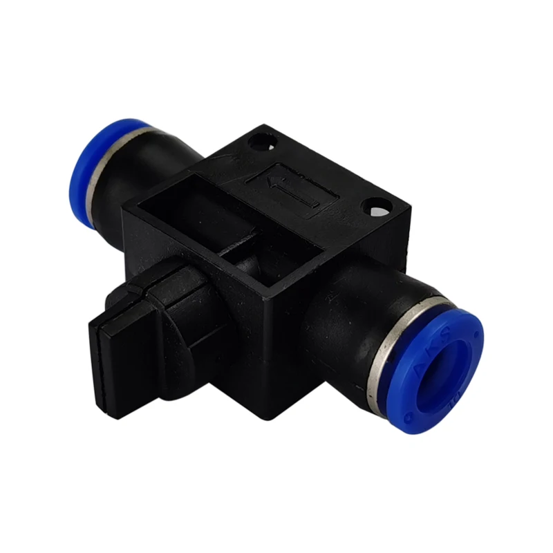 

10PCS HVFF pipe gas connectors direct thrust 4 to 12mm plastic hose quick couplings Pneumatic fitting