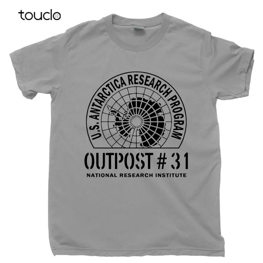 

Футболка The Thing Outpost 31 U.S. Antarctica Kurt Russel Movies DVD Blu-Ray Tee