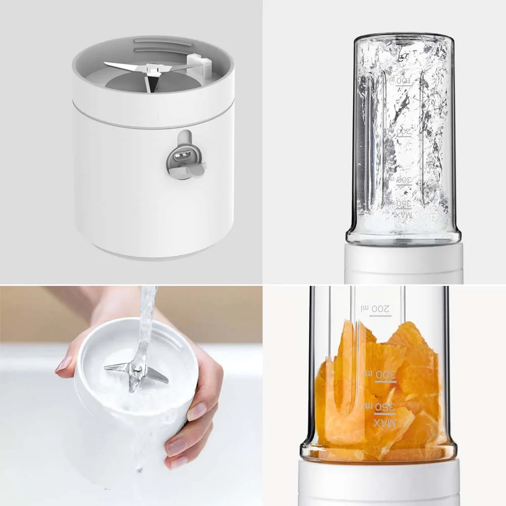 Blender Xiaomi Pinlo portable juicer machine (pl-b007w3w) (White) | Бытовая техника