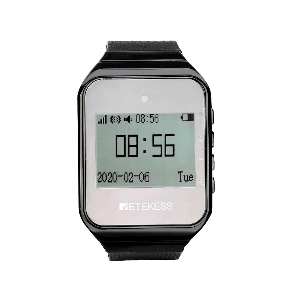 Кнопки вызова персонала и часы-пейджер. Система из 4-х часов 20-ти кнопок SWB03-4.