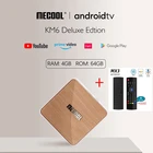 ТВ-приставка Mecool KM6 deluxe edition S905X4, Android 10, 4 ГБ, 64 ГБ, Wi-Fi, 6, сертификат Google, AV1 BT5.0, 1000M, ТВ-приставка Mecool KM6