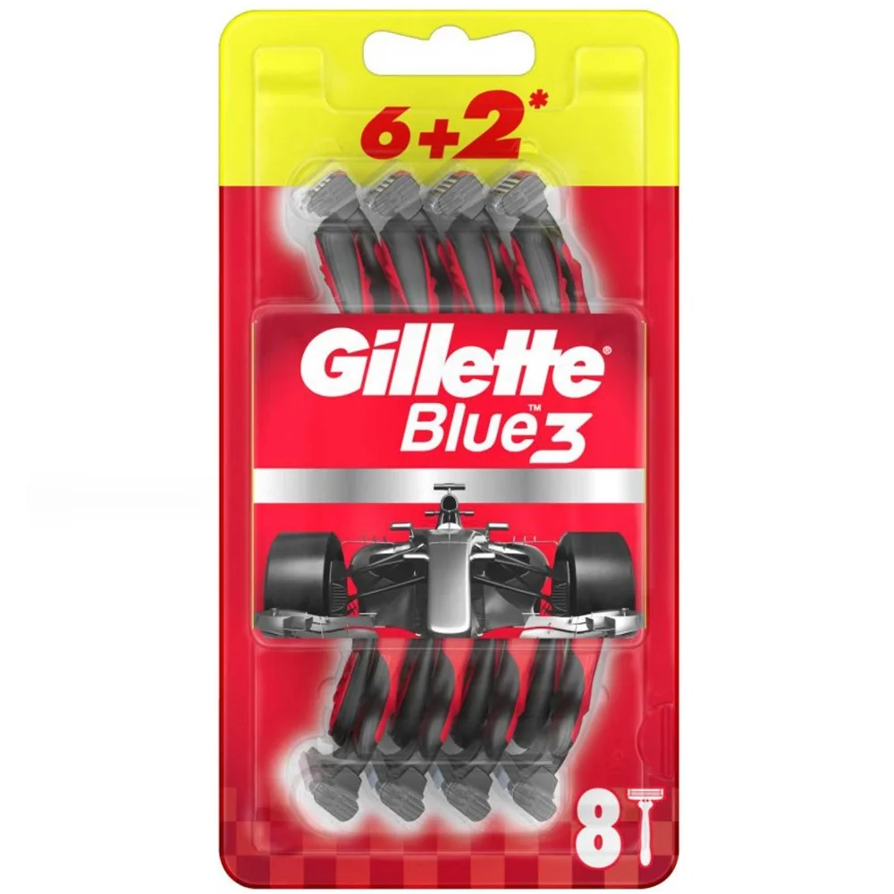 

Blue3 Racer Disposable Razor - 8 Pcs in 1 Pack