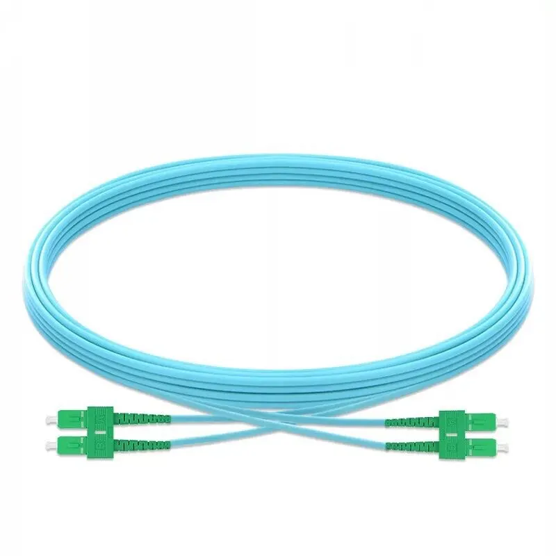 5 шт. OM3 SC/APC-SC/APC многомодовый волоконный кабель дуплексный волоконно-оптическая
