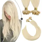 Ugeat U-образные накладные волосы, 14-24 дюйма, человеческие волосы на кончиках ногтей, 100% натуральные волосы, предварительно скрепленные волосы для наращивания, 50 г100 г, волосы с кератином