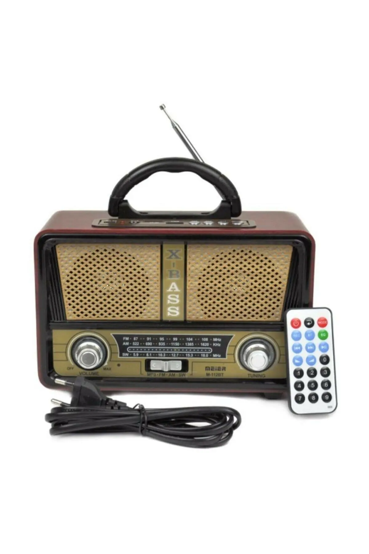 

Ностальгический радиоприемник Bluetooth динамик Fm Sd карта Usb вход