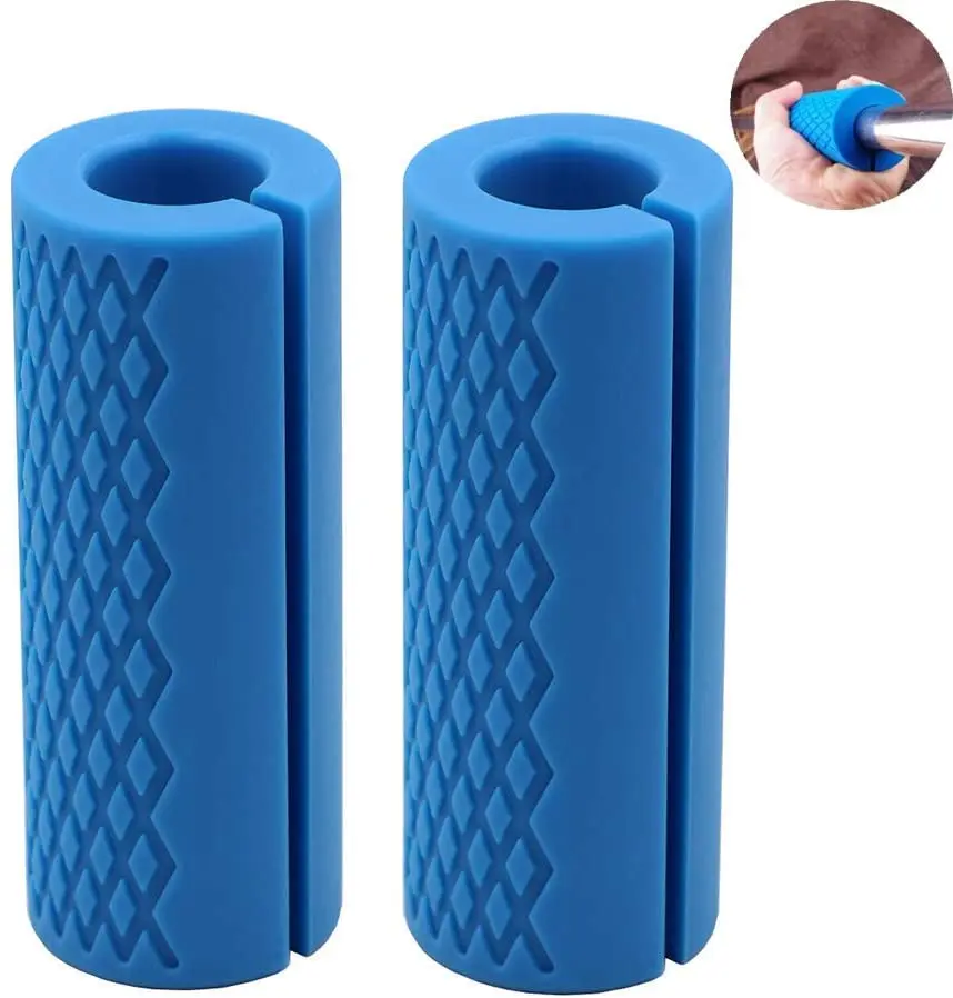 

ZJFIT Silicone Weight Barbell Grips Thick Bar Grips for Weightlifting Arm Blasters Strength Training Equipment