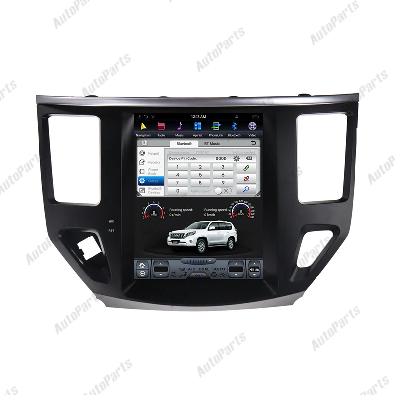 

Tesla Style Car Multimedia Player 10.4" For Nissan Pathfinder 2012-2017 Android 9 GPS Navi Stereo Head Unit Carplay PX6