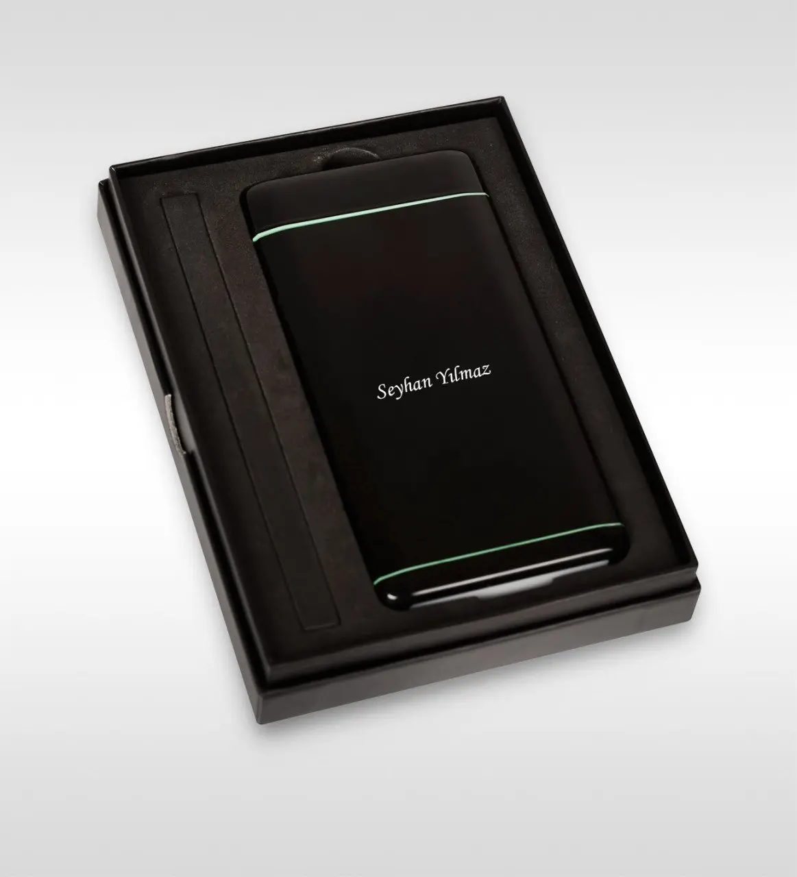 Персонализированные Pb 199 10000 мАч Быстрая зарядка черный Powerbank сувениры надежное