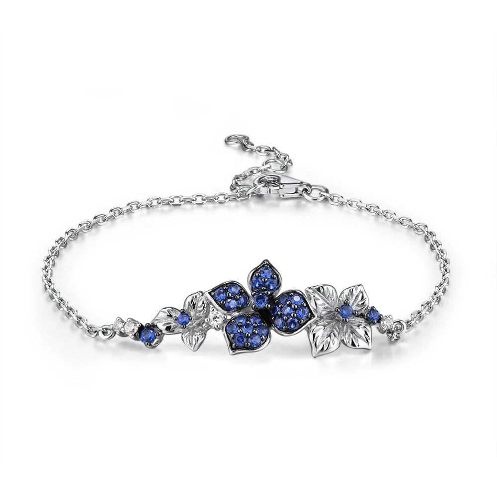 

Blue Flower Bracelet