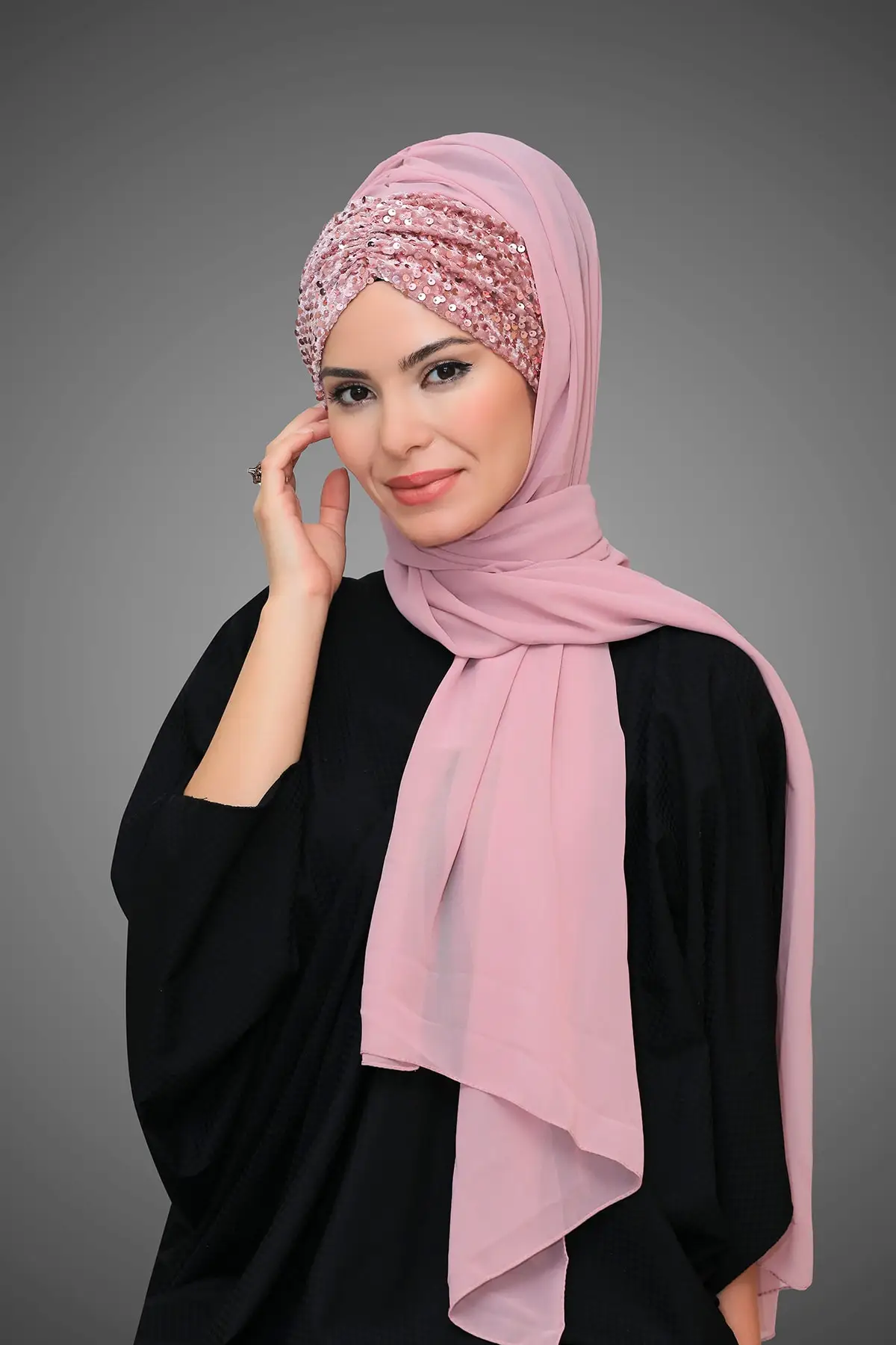 Бархатная шапка для купания с блестками HURREM шаль бандана мусульманский женский