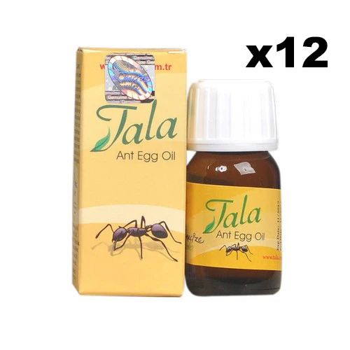 

Ant Egg Oil 12 Pieces Permanent Hair Removal 20 Ml Organic