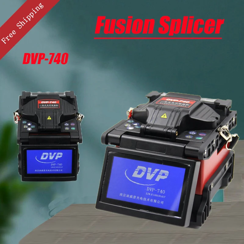 

DVP-740 Fiber Optic Core To Core Alignment Fusion Splicer 0.02dB Splice Loss With 5 Languages