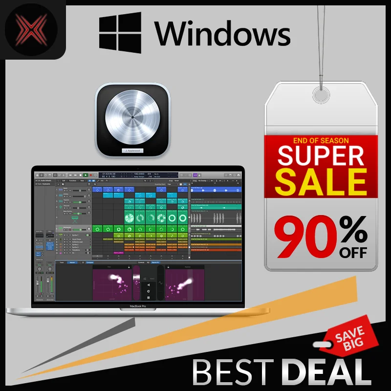 

Apple Logic Pro X license for life