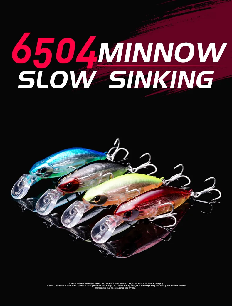 Kingdom Fishing Приманка Джеркбейт гольян приманка 55 мм 7 г/70 мм 12 г медленно опускающаяся система шума 4 цвета воблеры модель 6504