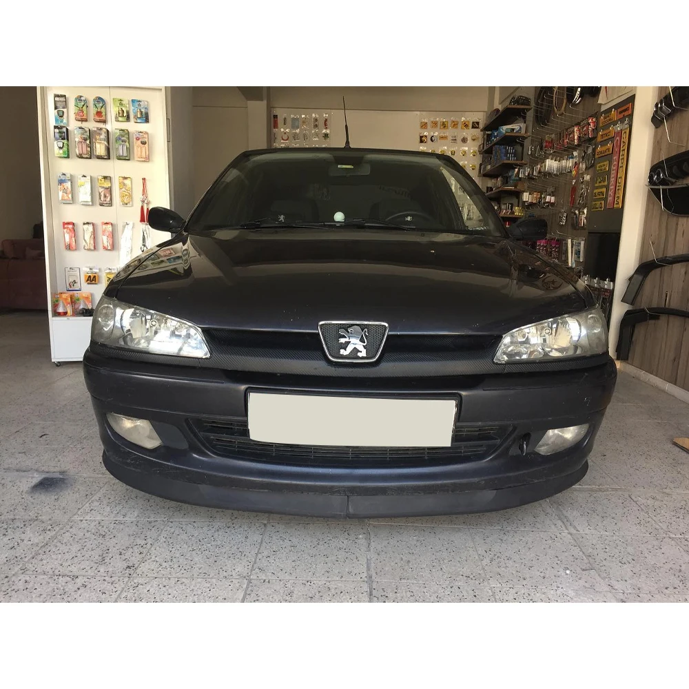 Для PEUGEOT 306 Astra H модель губ передний спойлер бампер губа евро Универсальный 2 шт.