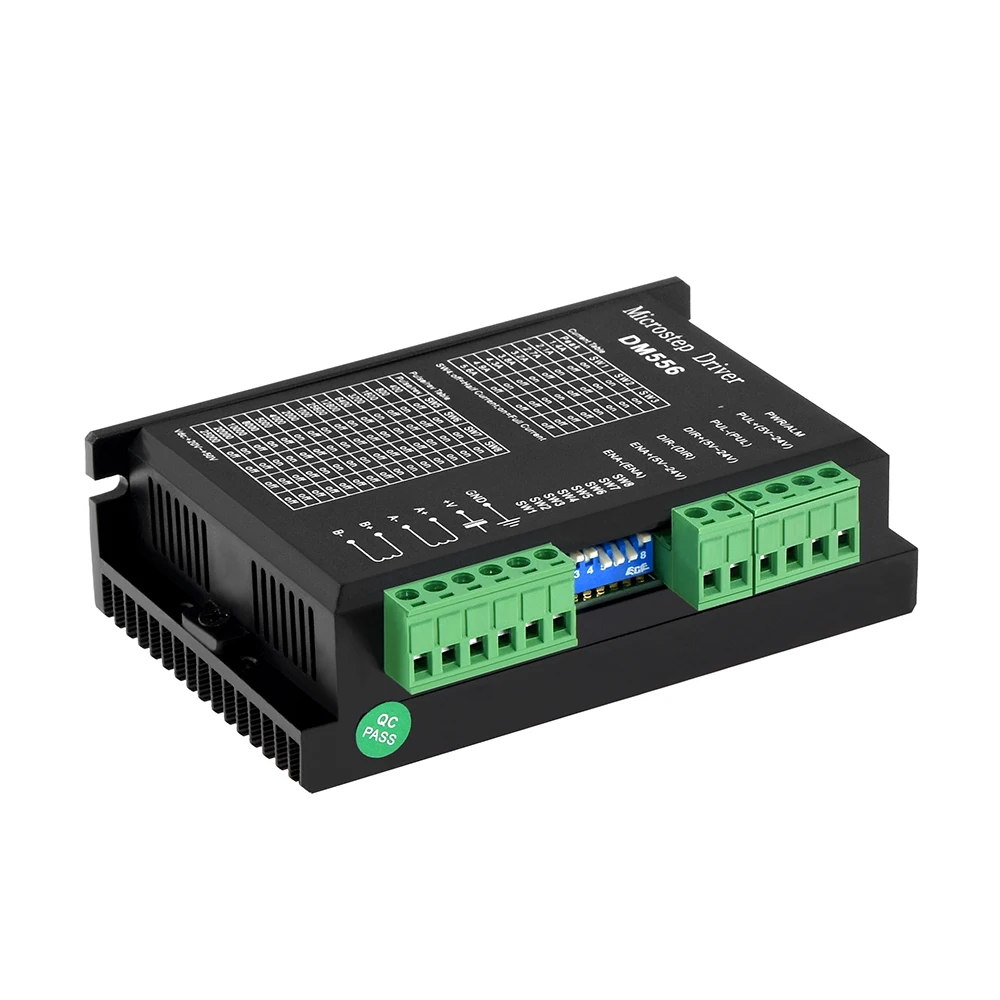 Description Picture 2 of itemDM556 DM542 Digital Stepper motor driver 2 phase 20-50V DC 1-5.6A for 42 57 stepper motor Nema17 Nema23 Stepper Motor Controller