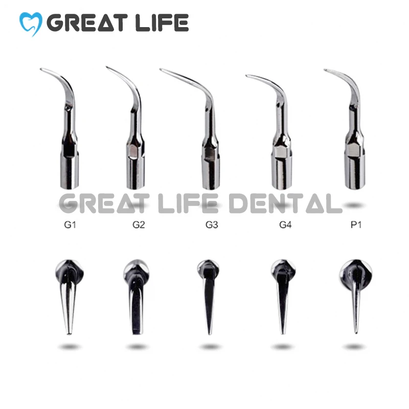 

5Pcs GD3 Dental Ultrasonic Scaler Tip EMS DTE Woodpecker Style Scaler Tips Woodpecker Scaler Tips Scaler Tips
