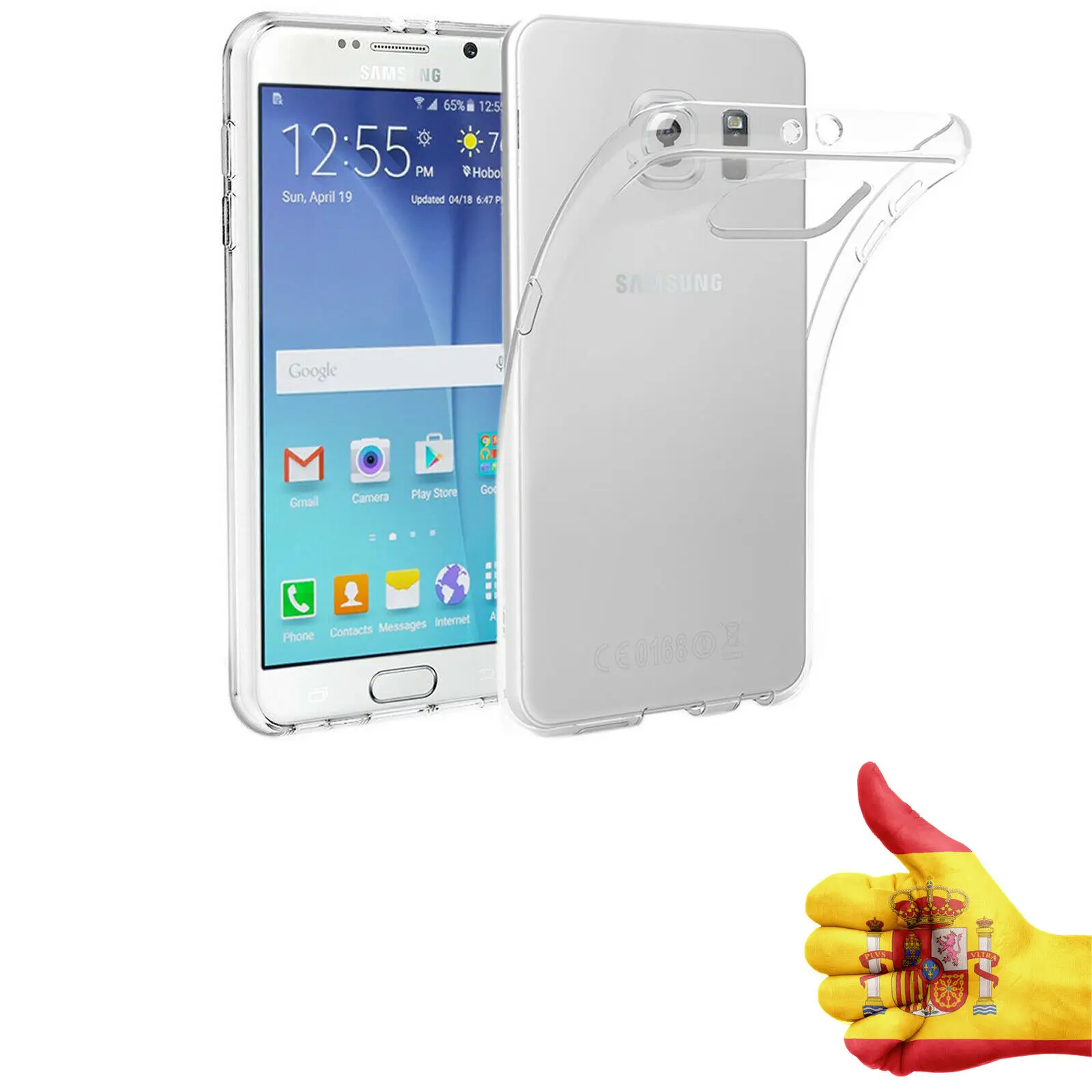 Case Cover for Samsung Galaxy soft clear TPU phone cases S6 Free Shipping | Мобильные телефоны и аксессуары