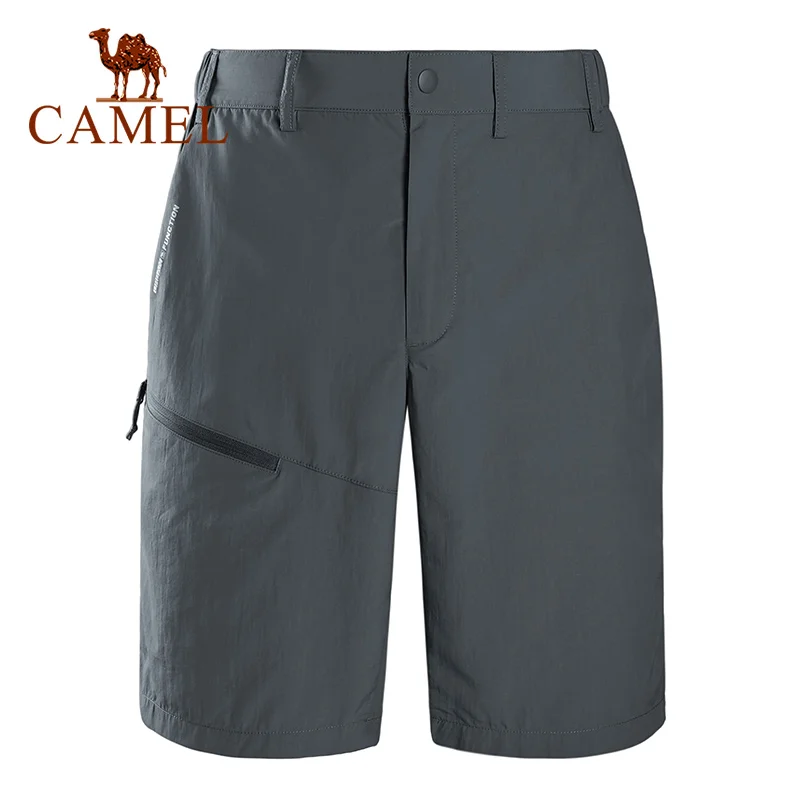 

Camel Outdoor Casual Quick-drying Short Men Clothing Men's Sport Breathable Solid Color Shorts Female