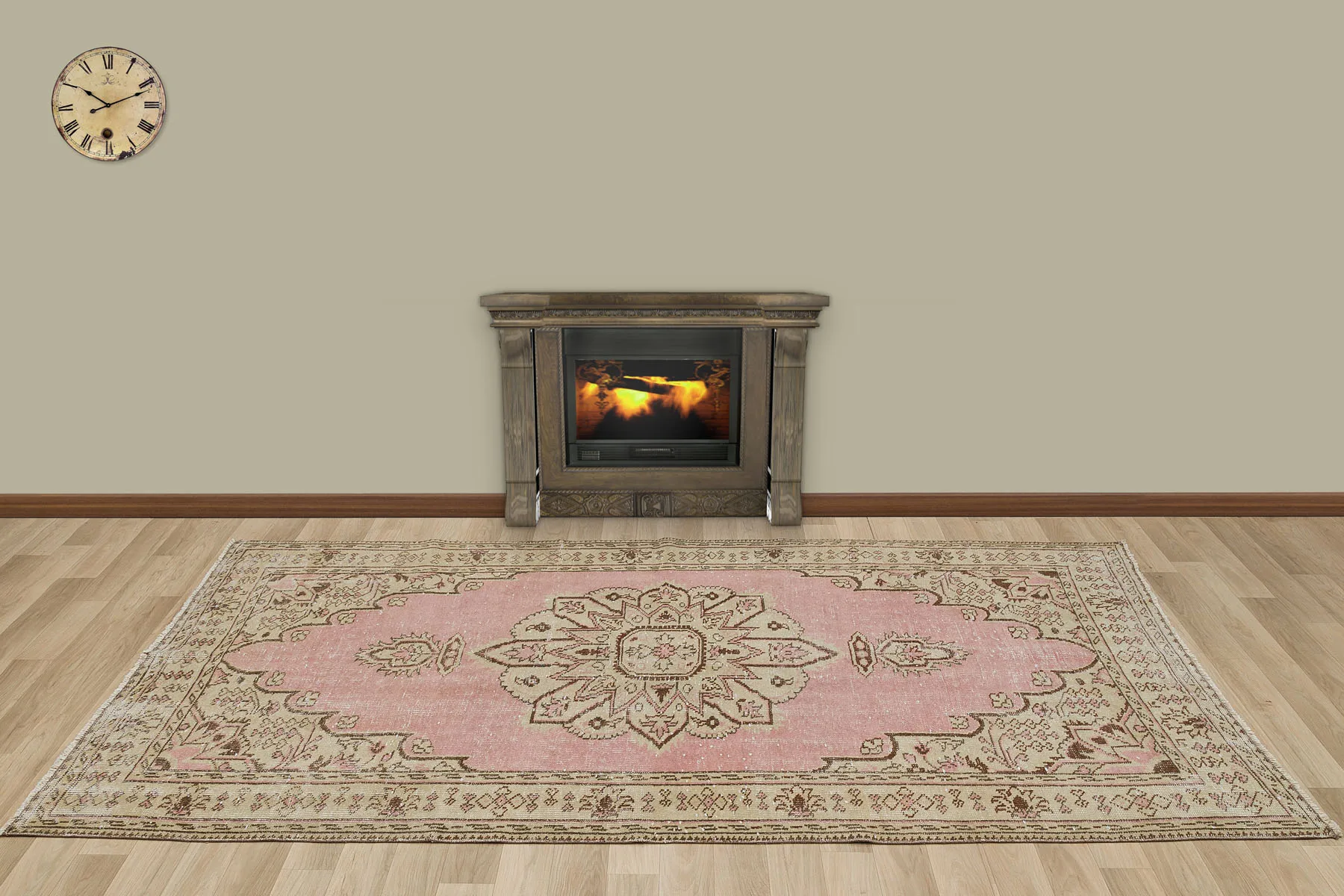 

Gerek El Dokuma Vintage Eskitme Hal(7135)150x257