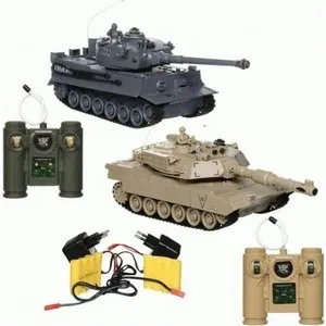 Радиоуправляемый танковый бой Zegan M1A2 vs Tiger масштаб 1:28 2 4G 99827|Радиоуправляемые
