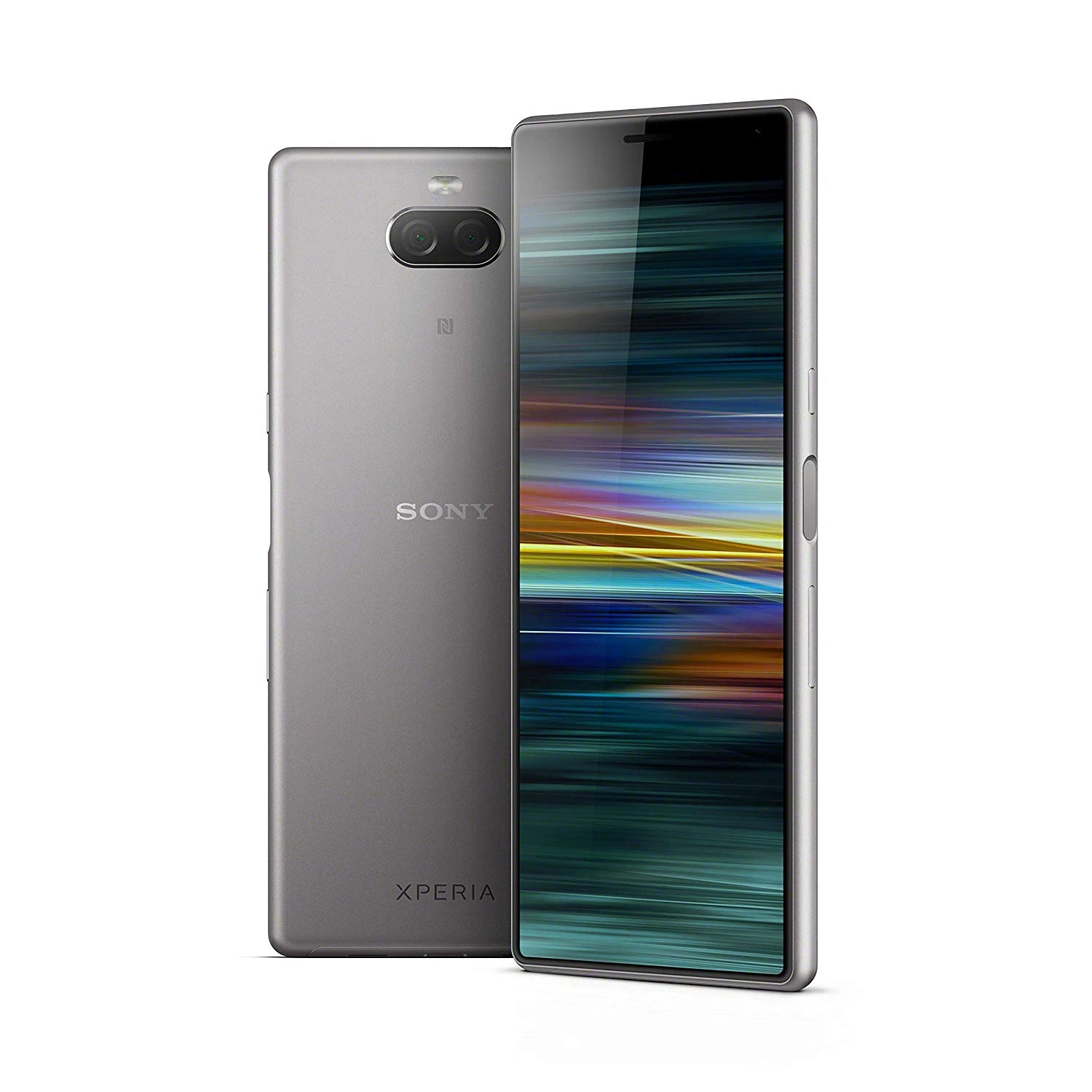 Sony Xperia 10 цвет серебристый (серебристый) LTE/WiFi две sim карты внутренние 64 жестких ГБ