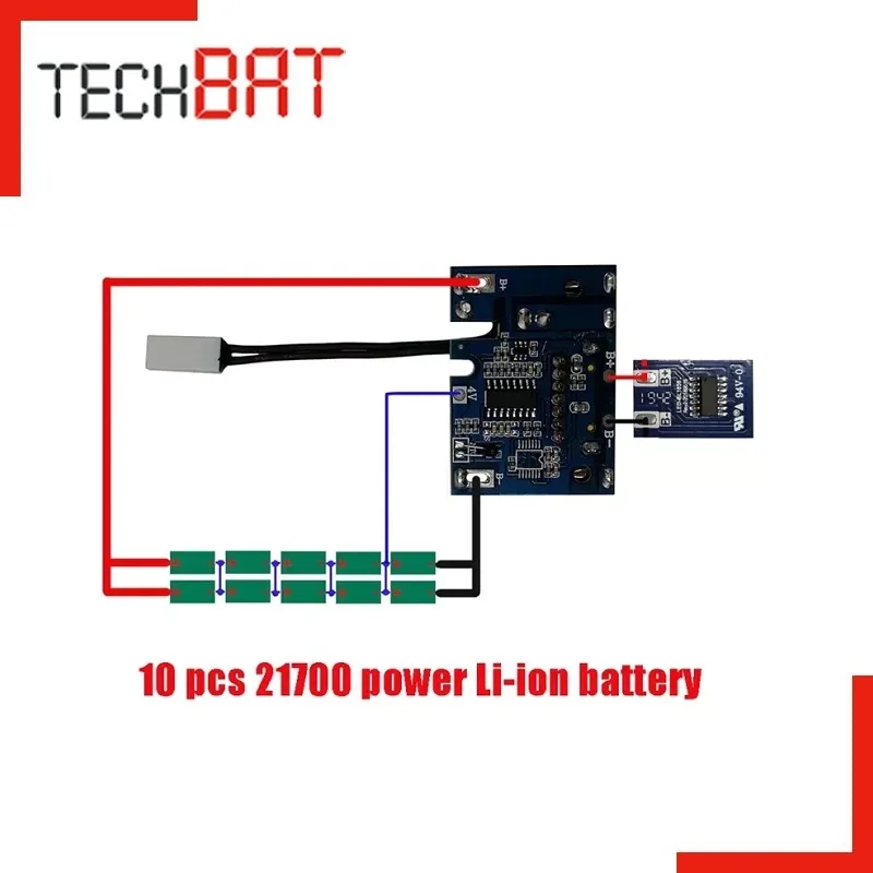 Аккумулятор для Makita 18V 21700 BL1840 BL1850 BL1860 BL1830 LXT набор самостоятельной сборки |