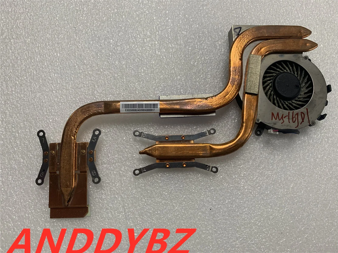 E32250082A для MSI ms-16jd GL62VM GL62M радиатор ЦП ноутбука и вентилятор e332100042 paad06015sl TESED OK |