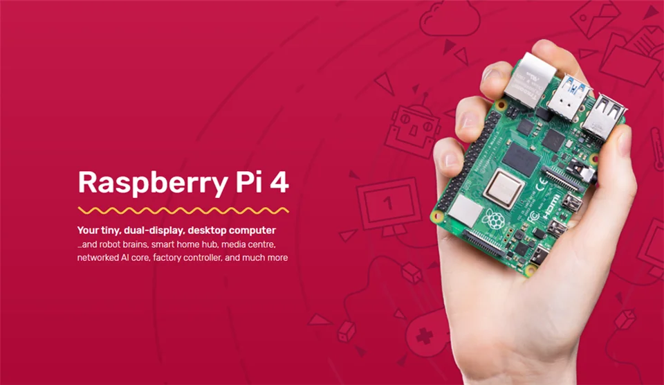 Последние Raspberry Pi 4 Модель B LPDDR4 2G/4G Quad-core Cortex-A72(ARM v8) 64-бит 1,5 Ghz Dual core 4K HDMI Выход Мощность чем 3B