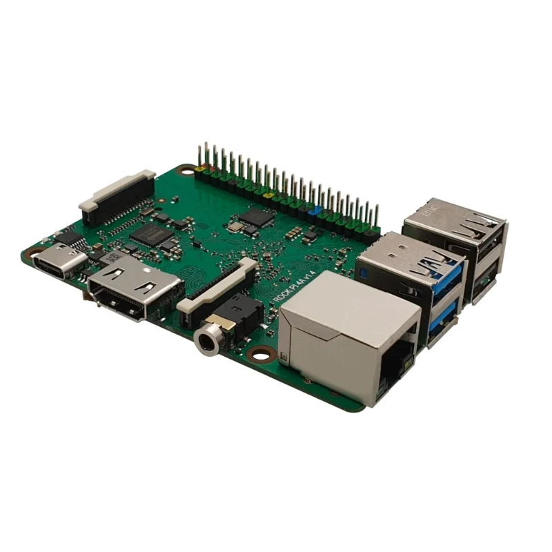 Плата разработки SBC с чипом RK3399 плата ROCK PI 4A V1.4 версии только (с двухдиапазонным