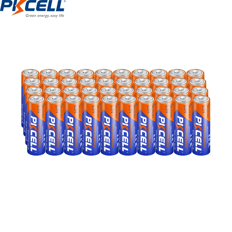

PKCELL 36PC LR03 E92 AM4 MN2400 1.5V AAA Alkaline Battery Dry Single Use Batteries Wireless Mouse Keyboard Walkman Thermometer